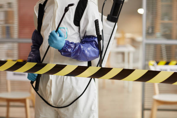Professional Biohazard Cleanup technician working in Stanton, KY